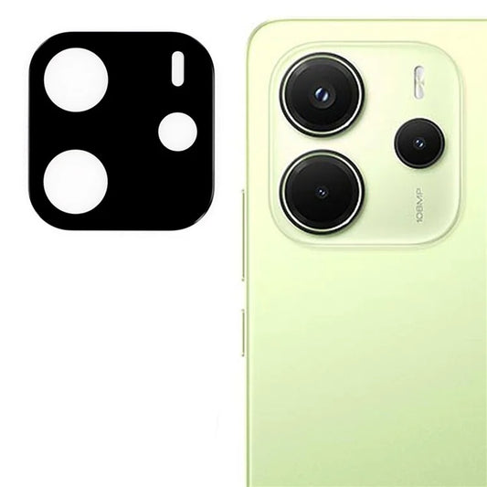 Zaštitna folija za stražnju kameru Techsuit za Xiaomi Redmi Note 14 4G (Regionalna), Kaljeno staklo, Crna