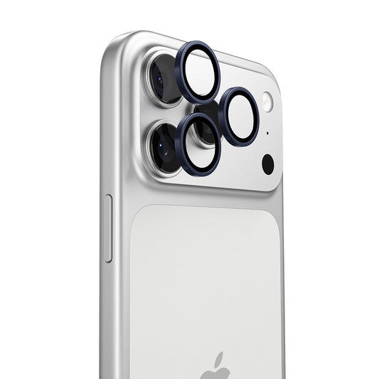 Zaštitna folija za stražnju kameru Torras Lensguard za Apple iPhone 17 Pro Max / 17 Pro, Kaljeno staklo, Plava
