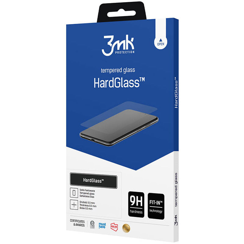 Zaštitna folija za ekran 3MK HardGlass za Xiaomi Redmi 12C, Kaljeno staklo, Pun ljepilo