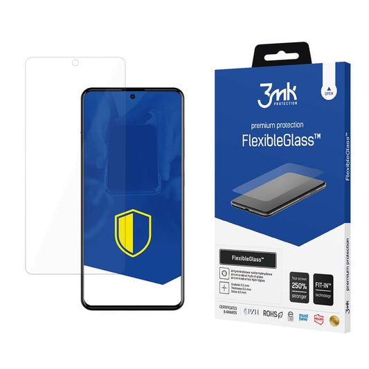 Zaštitna folija za ekran 3MK FlexibleGlass za Samsung Galaxy A52s 5G A528 / A52 5G A526 / A52 A525, Fleksibilno staklo, Full Glue