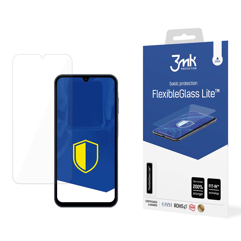 Zaštitna folija za ekran 3MK FlexibleGlass Lite za Samsung Galaxy A15 5G A156 / A15 A155 / A25 A256, Fleksibilno staklo, Full Glue