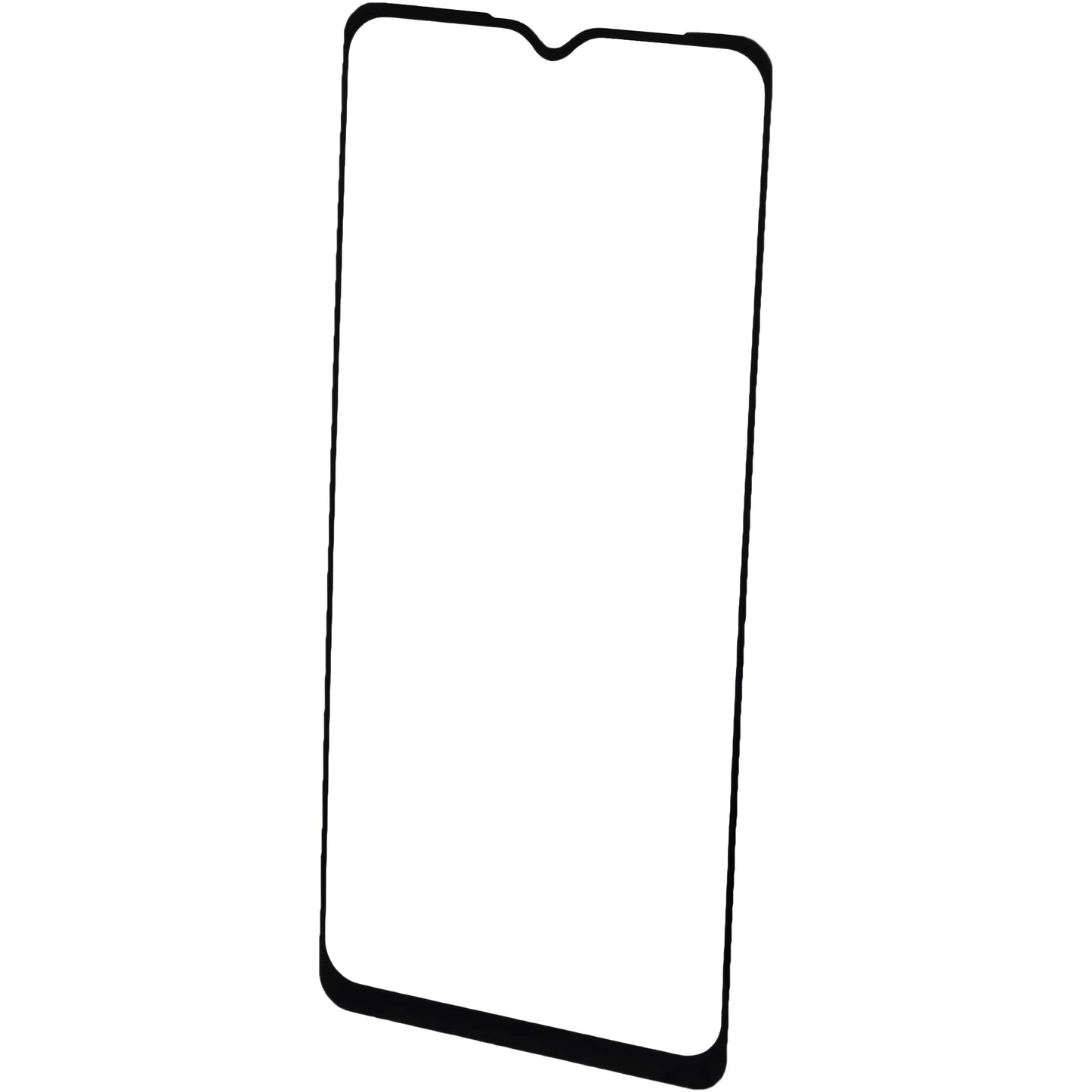 Zaštitna folija za ekran OEM za Honor 70 Lite / X6 / X8 5G, Kaljeno staklo, Pun ljepilo, 5D, Crna