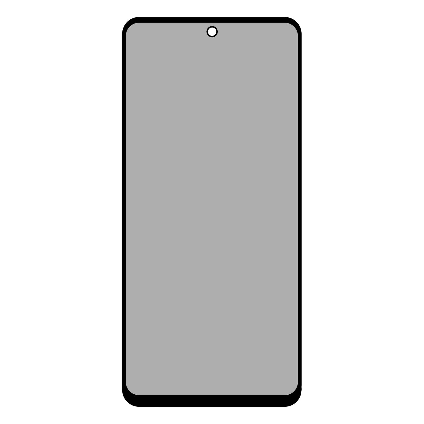 Zaštitna folija za ekran Privacy OG Premium za Samsung Galaxy S23 FE S711 / A54 A546, Kaljeno staklo, Puno ljepilo