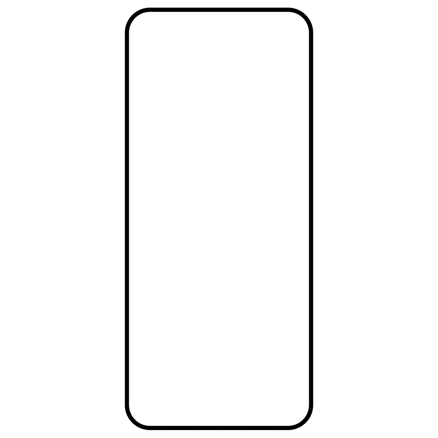 Zaštitna folija Blue Shield za ekran Samsung Galaxy M35, Kaljeno staklo, Pun ljepilo, Prijateljski za upotrebu s maskom, Crna