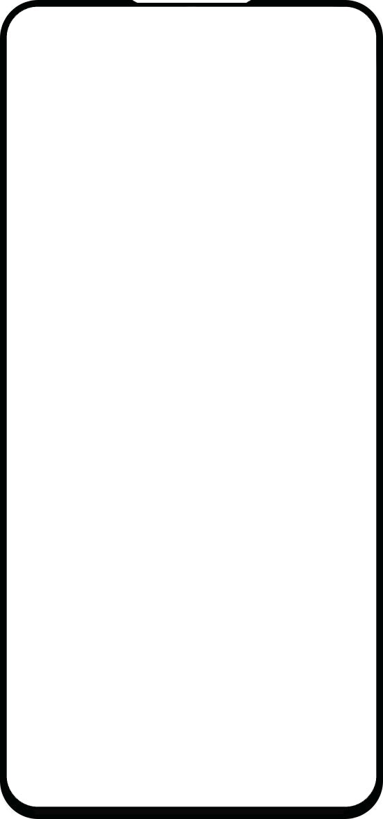 Zaštitna folija za ekran OEM za Samsung Galaxy A54 A546, Kaljeno staklo, Pun ljepilo, 6D, Crna