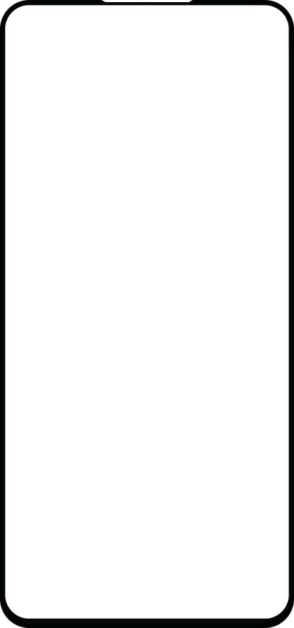 Zaštitna folija za ekran OEM za Samsung Galaxy A54 A546, Kaljeno staklo, Pun ljepilo, 6D, Crna