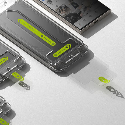 Zaštitna folija za ekran Ringke Easy Slide Privacy za Samsung Galaxy S24 Ultra S928, Kaljeno staklo, Pun ljepilo, Set od 2 komada