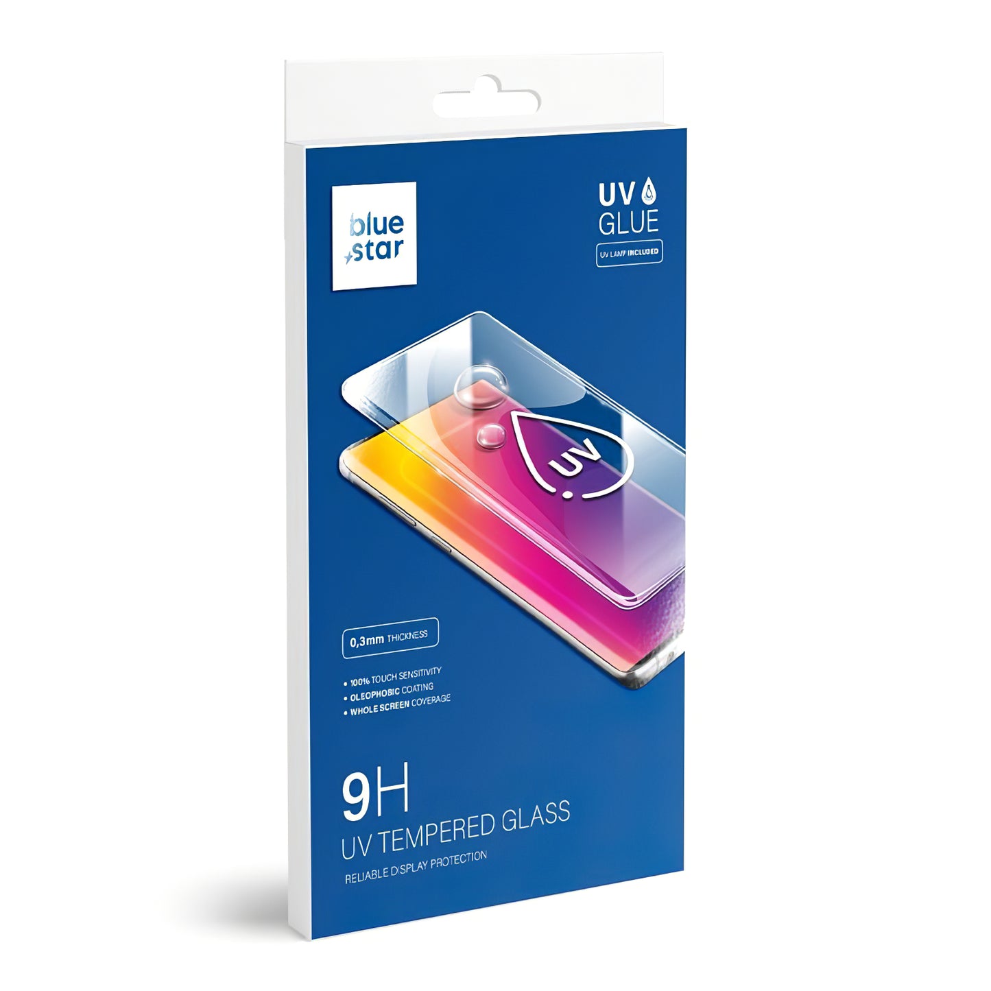Zaštitna folija za ekran Blue Star za Samsung Galaxy S23 Ultra S918, Kaljeno staklo, UV ljepilo
