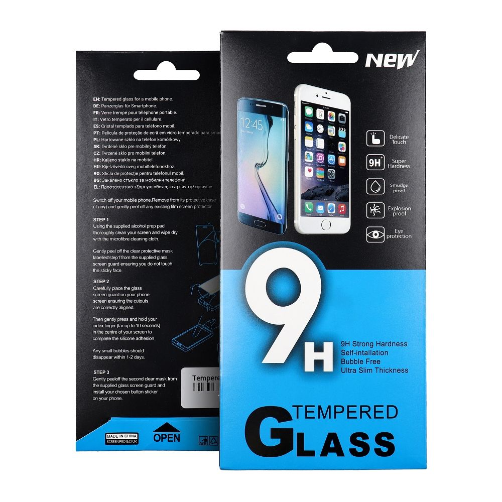 Zaštitna folija za ekran OEM za Huawei Y7 (2019) / Y7 Pro (2019), Kaljeno staklo, Punoljepljiva