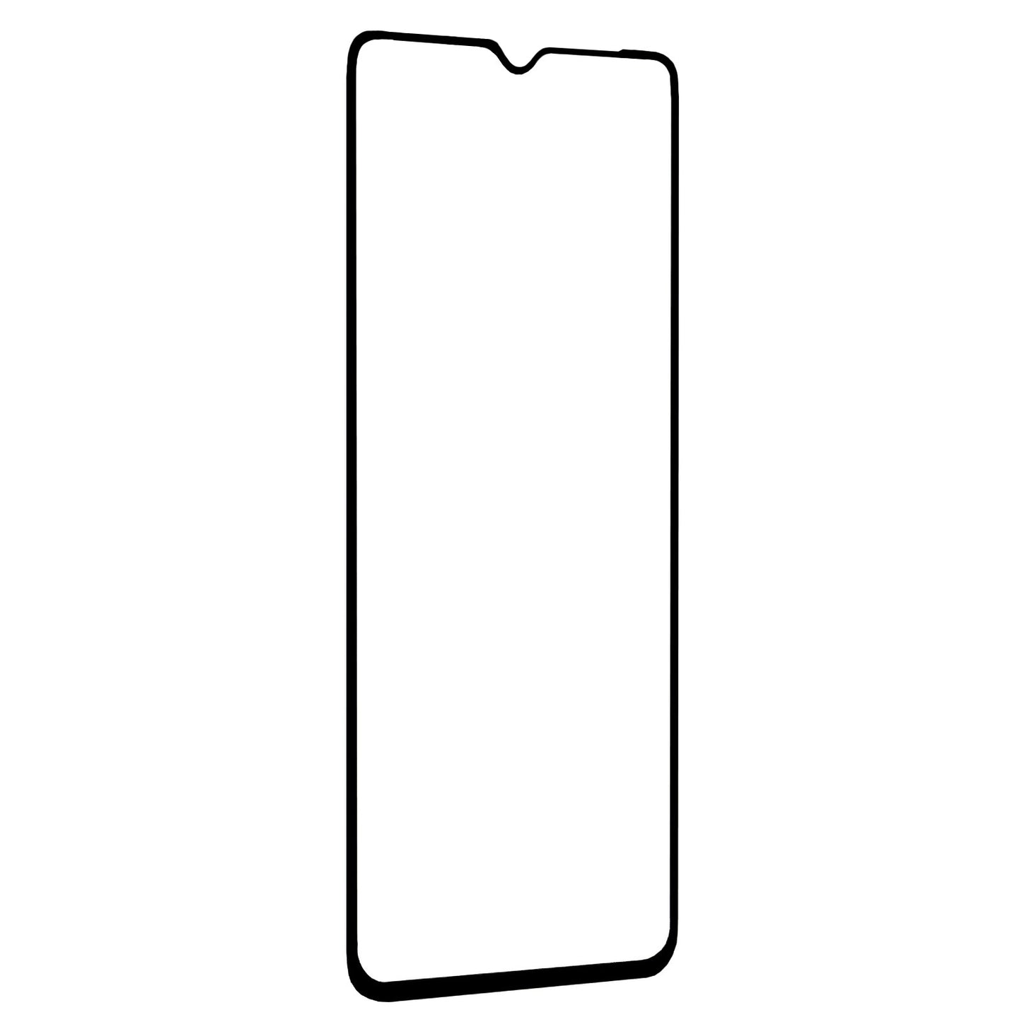 Zaštitna folija Blue Shield za ekran Xiaomi Poco C75 5G / C75 / Redmi 14C, Kaljeno staklo, Pun ljepilo, Prijateljski za upotrebu s maskom, Crna