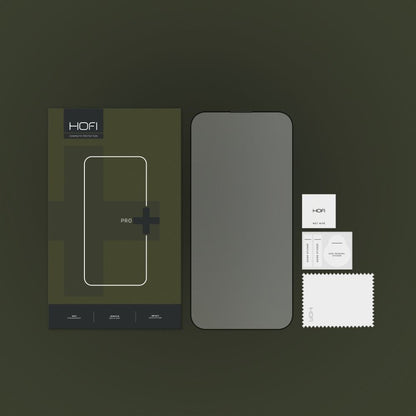 Zaštitna folija za ekran HOFI PRO+ za Apple iPhone 14 Pro, Kaljeno staklo, Full Glue, Crna