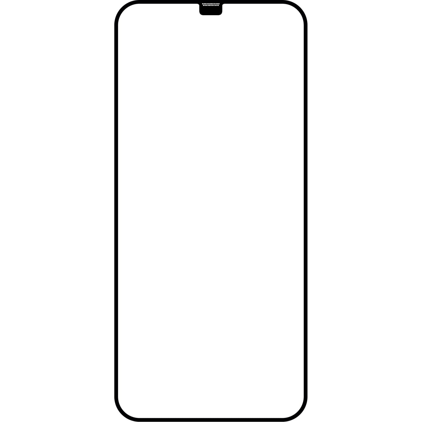 OEM zaštitna folija za ekran Automatic Alignment za Apple iPhone 11 Pro / XS, Kaljeno staklo, Full Glue, 5D, Crna