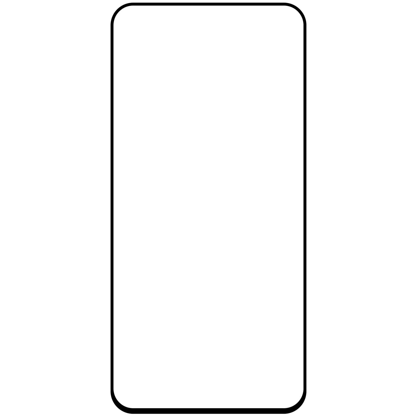 Zaštitna folija za ekran Blue Shield za Oppo A60, Kaljeno staklo, Full Glue, Kompatibilno s maskama, Crna
