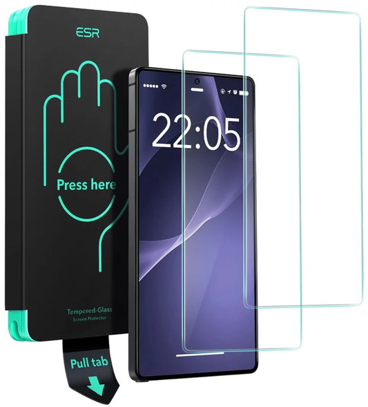 Zaštitna folija ESR za ekran Samsung Galaxy S25 Ultra S938, Kaljeno staklo, Full Glue, Set od 2 komada
