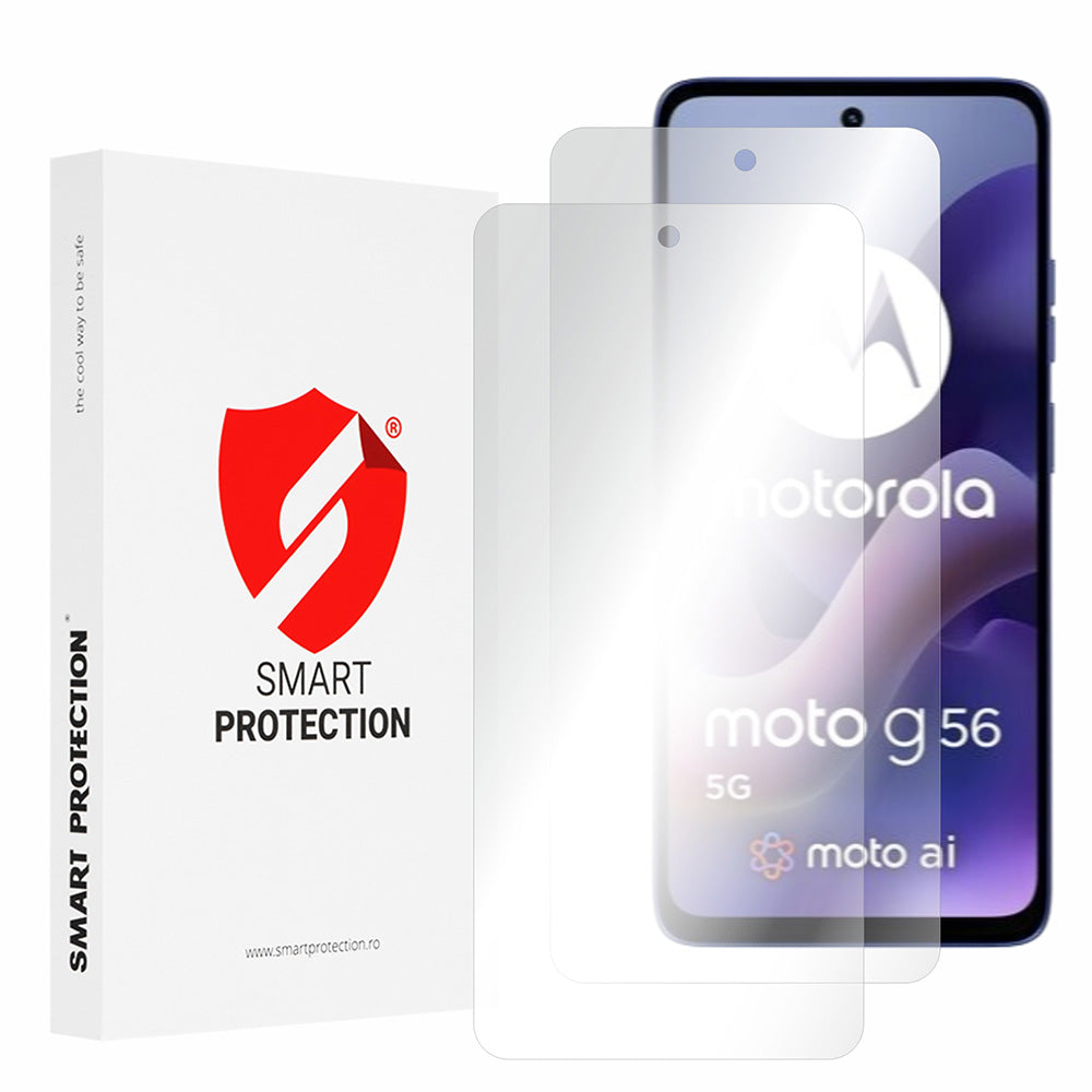 Zaštitna folija za ekran Smart Protection Premium Classic za Motorola Moto G56, Plastika, Set od 2 komada