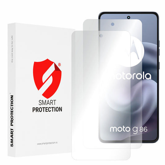 Zaštitna folija za ekran Smart Protection Premium Classic za Motorola Moto G86, Plastika, Set 2 komada