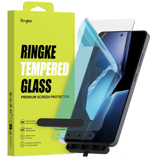 Zaštitna folija za ekran Ringke za OnePlus 13R, Kaljeno staklo, Full Glue, Set od 2 komada