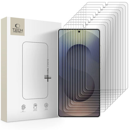 Zaštitna folija za ekran Tech-Protect za Samsung Galaxy S26 Ultra S948, Kaljeno staklo, Full Glue, Set od 10 komada