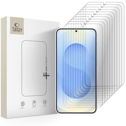Zaštitna folija za ekran Tech-Protect za Samsung Galaxy S26 S942, Kaljeno staklo, Full Glue, Set od 10 komada