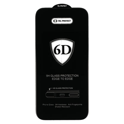 Zaštitna folija za ekran OEM za Samsung Galaxy S26 S942, Kaljeno staklo, Puna ljepila, 6D, Crna