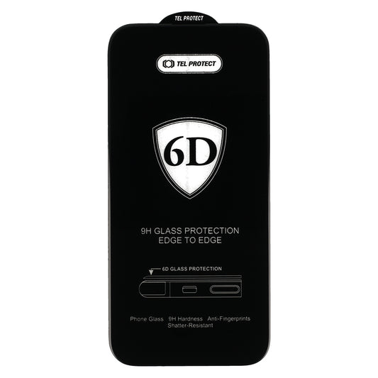 OEM zaštitna folija za ekran za Samsung Galaxy S26 Plus S947, Kaljeno staklo, Full Glue, 6D, Crna