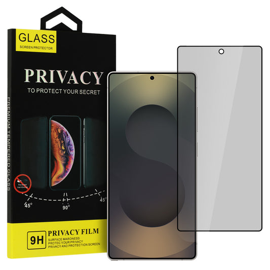 Zaštitna folija za ekran Privacy OEM Shield Screen za Samsung Galaxy S25 Ultra S938, Kaljeno staklo, Full Glue