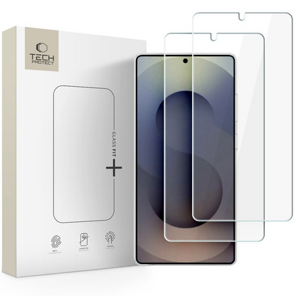 Zaštitna folija za ekran Tech-Protect FIT+ za Samsung Galaxy S26 Ultra S948, Kaljeno staklo, Full Glue, Set 2 komada