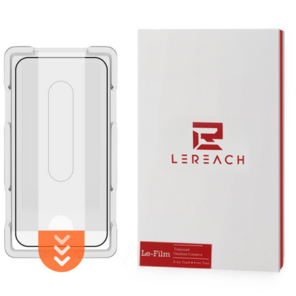 Zaštitna folija za ekran Lereach za Xiaomi 17T Pro, Kaljeno staklo, Full Glue, Crna