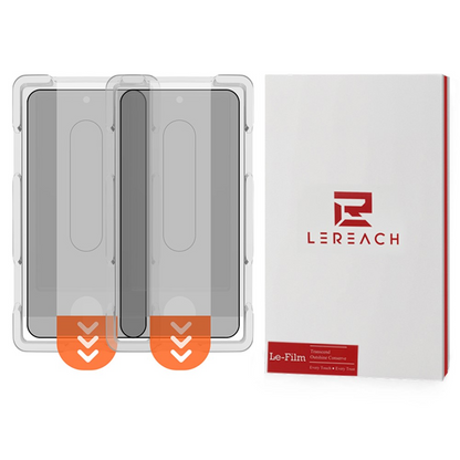 Zaštitna folija za ekran Privacy Lereach za Xiaomi 17T Pro, Kaljeno staklo, Full Glue, Set 2 komada