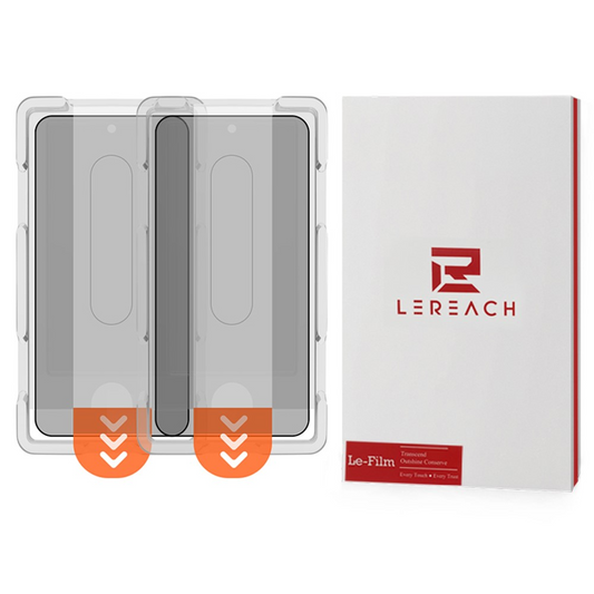 Zaštitna folija za ekran Privacy Lereach za Xiaomi 17T Pro, Kaljeno staklo, Full Glue, Set 2 komada