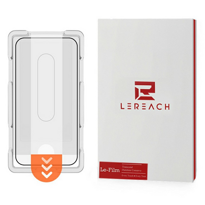 Zaštitna folija za ekran Lereach za Xiaomi Poco X8 Pro Max, kaljeno staklo, puna ljepila, crna