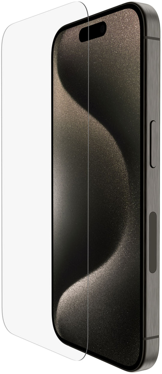 Zaštitna folija za ekran Belkin ScreenForce TemperedGlass za Apple iPhone 15 Pro Max, Kaljeno staklo, Full Glue OVA138zz