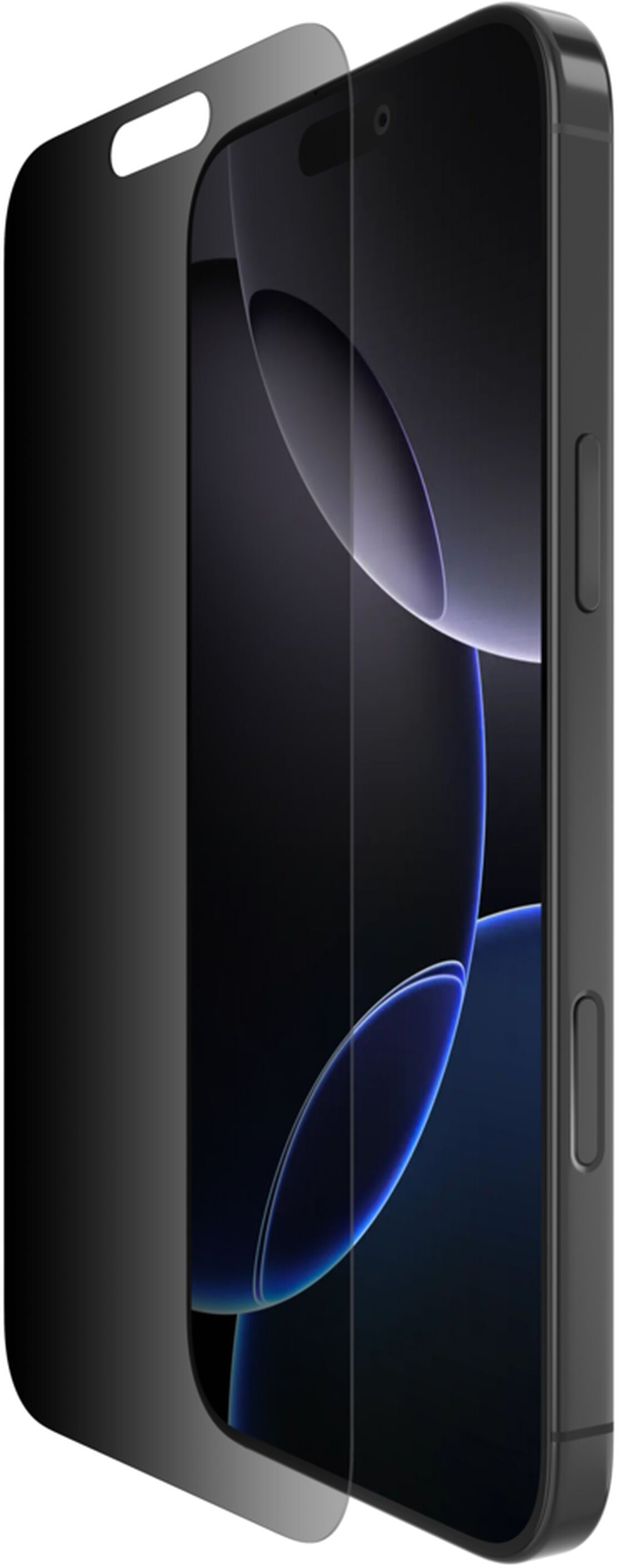 Zaštitna folija Privacy Belkin ScreenForce InvisiGlass za Apple iPhone 16 Pro Max, Kaljeno staklo, Full Glue OVA170hq