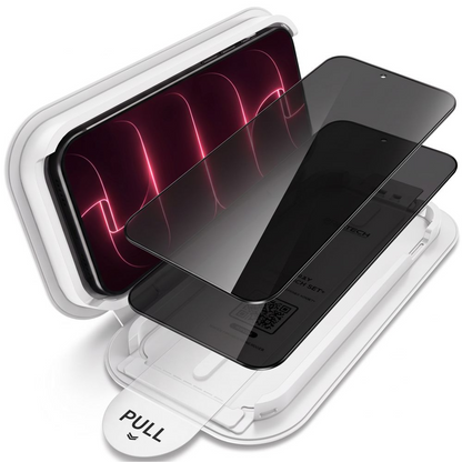 Zaštitna folija za ekran Privacy Tech-Protect OneTouch za Apple iPhone 18 Pro, Kaljeno staklo, Full Glue, Set 2 komada