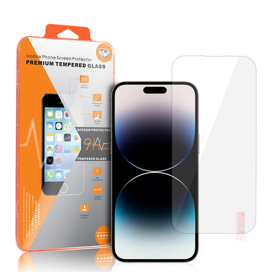 Zaštitna folija za ekran OEM Orange za Apple iPhone 18 Pro Max / 17 Pro Max / 16 Pro Max, Kaljeno staklo, Full Glue