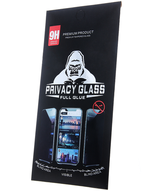 Zaštitna folija za ekran Privacy OEM za Apple iPhone 18 Pro Max, Kaljeno staklo, Full Glue