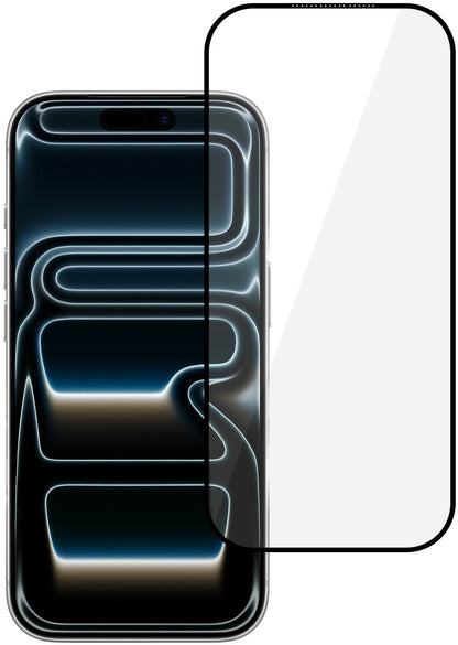 Zaštitna folija za zaslon Tel Protect 10X HD DLC Diamond Coating za Apple iPhone 18 Pro Max / 17 Pro Max, kaljeno staklo, potpuno ljepljiva, crna