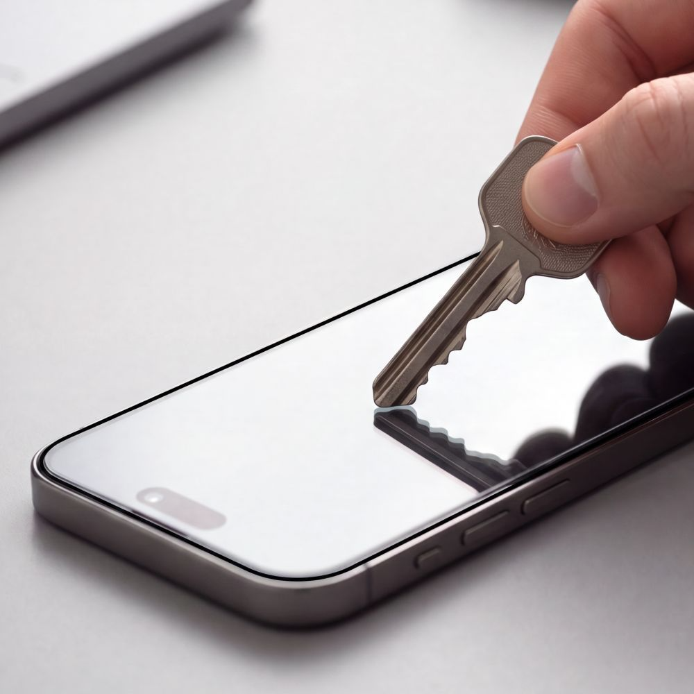 Zaštitna folija za ekran Tech-Protect OneTouch za Apple iPhone 18 Pro / 17 Pro, Kaljeno staklo, Full Glue, Set od 2 komada, Prozirna