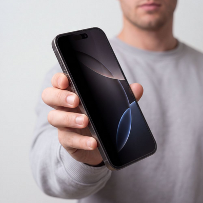 Zaštitna folija za ekran Privacy Tech-Protect OneTouch za Apple iPhone 18 Pro Max, Kaljeno staklo, Full Glue, Set 2 komada