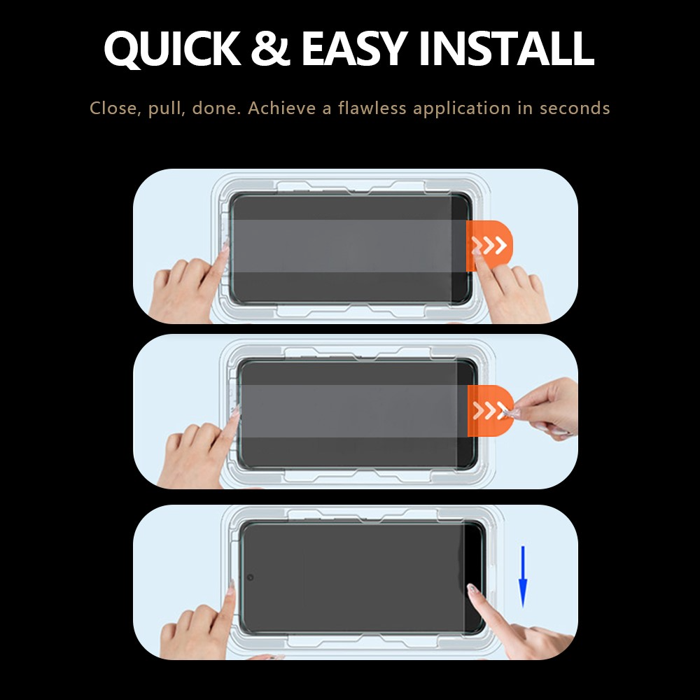 Zaštitna folija za ekran Privacy Lereach za Xiaomi 17T Pro, Kaljeno staklo, Full Glue, Set 2 komada