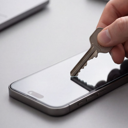 Zaštitna folija za ekran Privacy Tech-Protect OneTouch za Apple iPhone 18 Pro Max, Kaljeno staklo, Full Glue, Set 2 komada