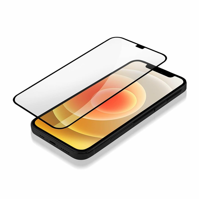 Zaštitna folija za ekran OEM OG Premium za Apple iPhone 11 / XR, Kaljeno staklo, Full Glue, Crna