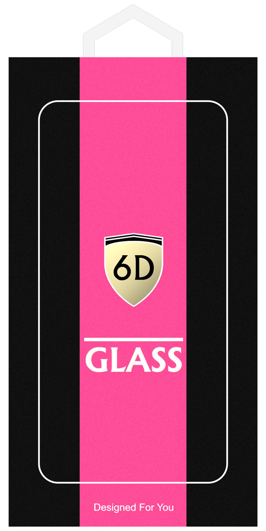Zaštitna folija za ekran OEM za Samsung Galaxy A55 5G A556, Kaljeno staklo, Full Glue, 6D, Crna