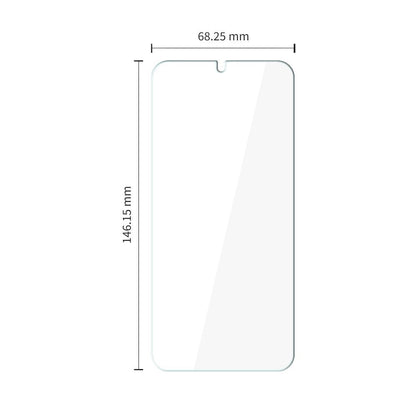 Zaštitna folija za ekran Tech-Protect za Samsung Galaxy S25 S931 / S24 S921, Kaljeno staklo, Full Glue, Set od 10 komada