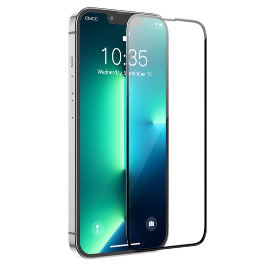Zaštitna folija za ekran HOCO G16 za Apple iPhone 14 Plus / 13 Pro Max, Kaljeno staklo, Full Glue, 5D, Crna