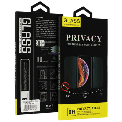 Zaštitna folija za ekran Privacy OEM za Apple iPhone 17, Kaljeno staklo, Full Glue