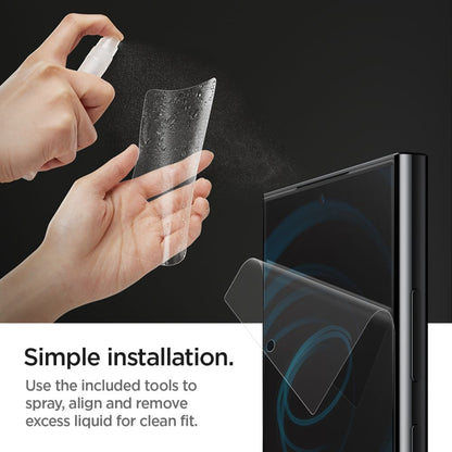 Zaštitna folija za ekran Spigen Neo Flex za Samsung Galaxy S24 Ultra S928, Plastika, Set od 2 komada