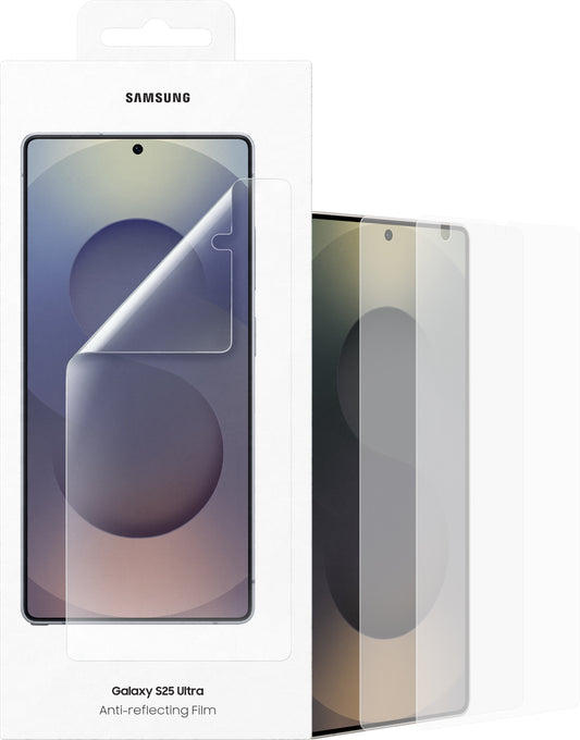 Zaštitna folija protiv odsjaja za Samsung Galaxy S25 Ultra S938, Plastika, Set od 2 komada EF-US938CTEGWW