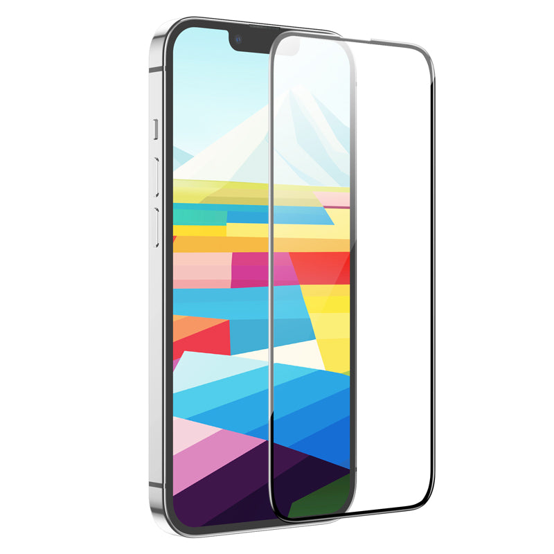 Zaštitna folija za ekran HOCO G16 za Apple iPhone 16 / 15, Kaljeno staklo, Full Glue, 5D, Crna