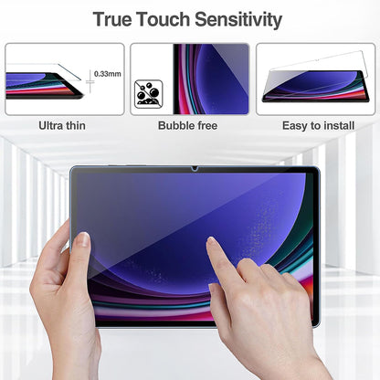 Zaštitna folija za ekran Lito Classic za Samsung Galaxy Tab S9 FE / Tab S9, Kaljeno staklo, Full Glue, 2.5D